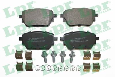 Brake Pad Set, disc brake LPR 05P2132K