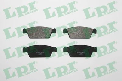 Brake Pad Set, disc brake LPR 05P213
