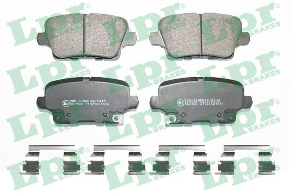 LPR 05P2141K Brake Pad Set, disc brake