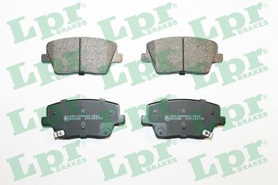 Brake Pad Set, disc brake LPR 05P2142