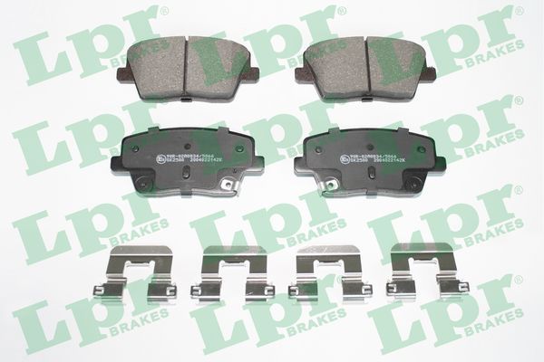 LPR 05P2142K Brake Pad Set, disc brake