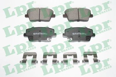 Brake Pad Set, disc brake LPR 05P2142K