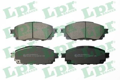 Brake Pad Set, disc brake LPR 05P2143