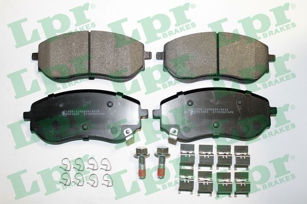 LPR 05P2149K Brake Pad Set, disc brake