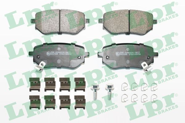LPR 05P2150K Brake Pad Set, disc brake