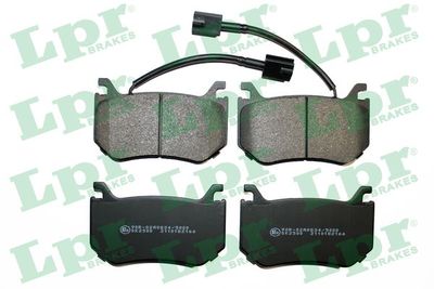 Brake Pad Set, disc brake LPR 05P2166