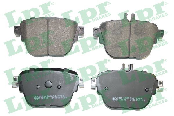 LPR 05P2168 Brake Pad Set, disc brake
