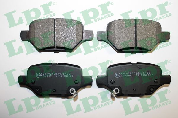 LPR 05P2177 Brake Pad Set, disc brake