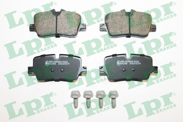 LPR 05P2179 Brake Pad Set, disc brake