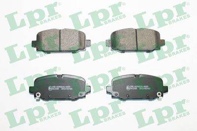 Brake Pad Set, disc brake LPR 05P2183