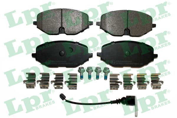 LPR 05P2184AK Brake Pad Set, disc brake