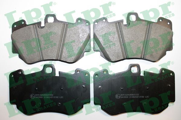 LPR 05P2192 Brake Pad Set, disc brake