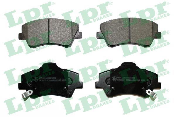 LPR 05P2195 Brake Pad Set, disc brake