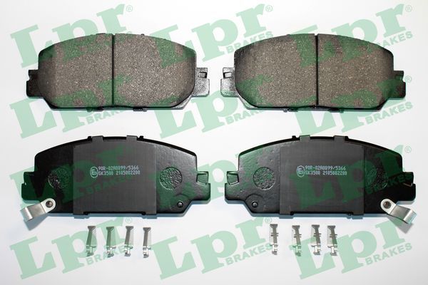 LPR 05P2200 Brake Pad Set, disc brake