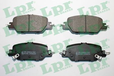 Brake Pad Set, disc brake LPR 05P2201