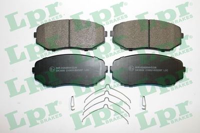 Brake Pad Set, disc brake LPR 05P2207