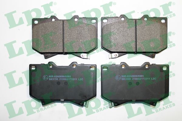 LPR 05P2211 Brake Pad Set, disc brake