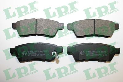 Brake Pad Set, disc brake LPR 05P2229
