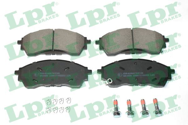 LPR 05P2233 Brake Pad Set, disc brake