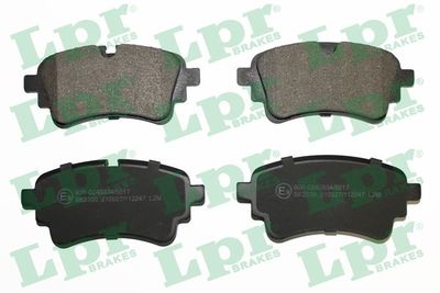 Brake Pad Set, disc brake LPR 05P2247