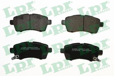 Brake Pad Set, disc brake LPR 05P2252