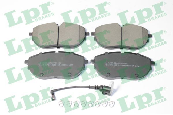 LPR 05P2253A Brake Pad Set, disc brake