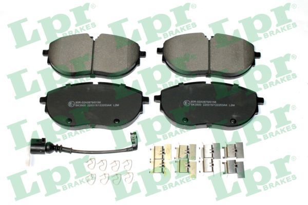 LPR 05P2253AK Brake Pad Set, disc brake
