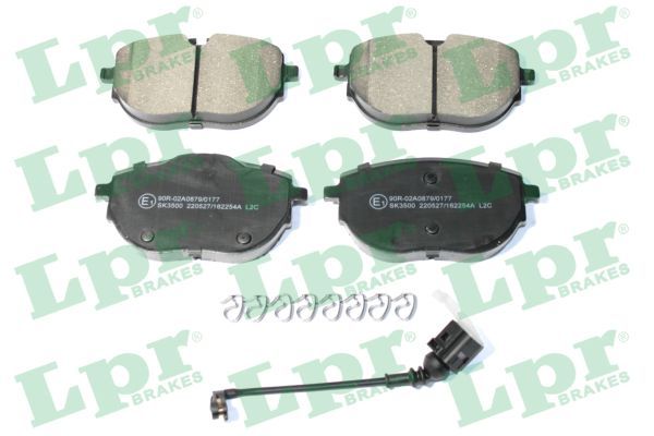 LPR 05P2254A Brake Pad Set, disc brake