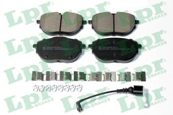 LPR 05P2254AK Brake Pad Set, disc brake