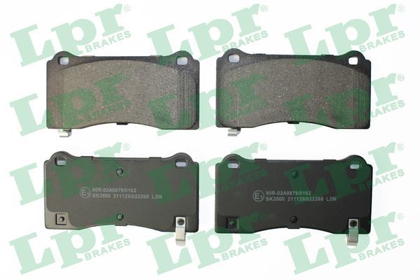 LPR 05P2268 Brake Pad Set, disc brake