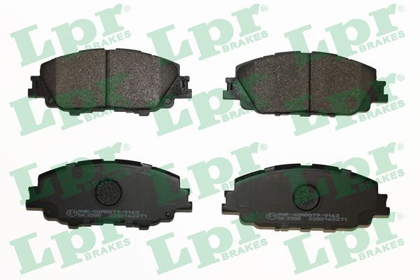LPR 05P2271 Brake Pad Set, disc brake