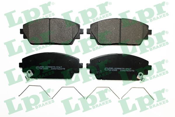 LPR 05P2278 Brake Pad Set, disc brake