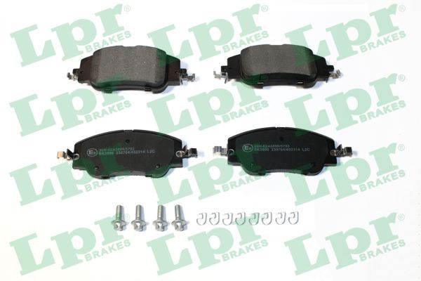 LPR 05P2314 Brake Pad Set, disc brake