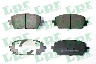 Brake Pad Set, disc brake LPR 05P2323