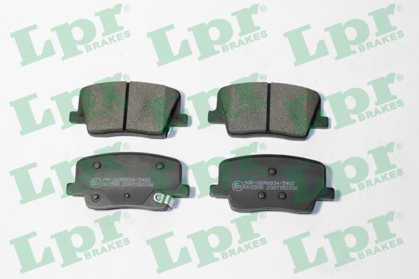 LPR 05P2336 Brake Pad Set, disc brake