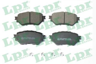 Brake Pad Set, disc brake LPR 05P2349