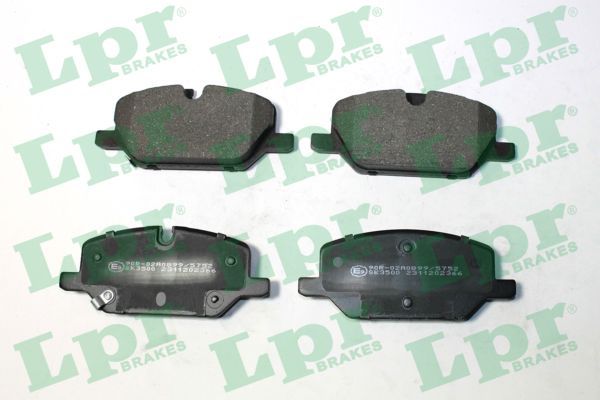 LPR 05P2366 Brake Pad Set, disc brake