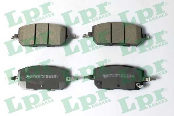 LPR 05P2379 Brake Pad Set, disc brake