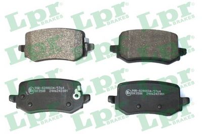 Brake Pad Set, disc brake LPR 05P2381