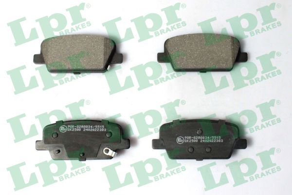 LPR 05P2383 Brake Pad Set, disc brake