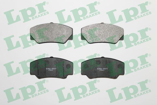 LPR 05P277 Brake Pad Set, disc brake