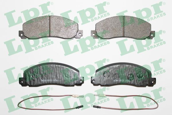 LPR 05P278 Brake Pad Set, disc brake