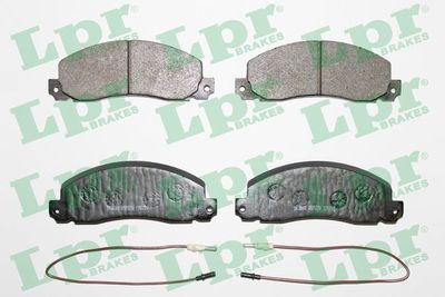 Brake Pad Set, disc brake LPR 05P278