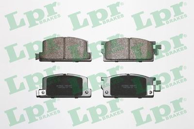 Brake Pad Set, disc brake LPR 05P287