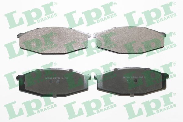 LPR 05P289 Brake Pad Set, disc brake
