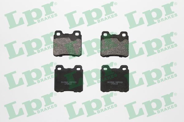 LPR 05P333 Brake Pad Set, disc brake