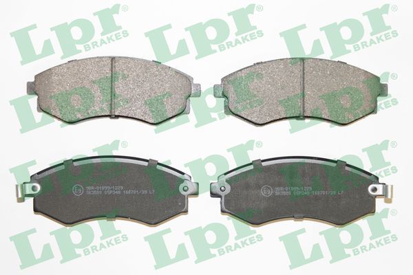 LPR 05P348 Brake Pad Set, disc brake