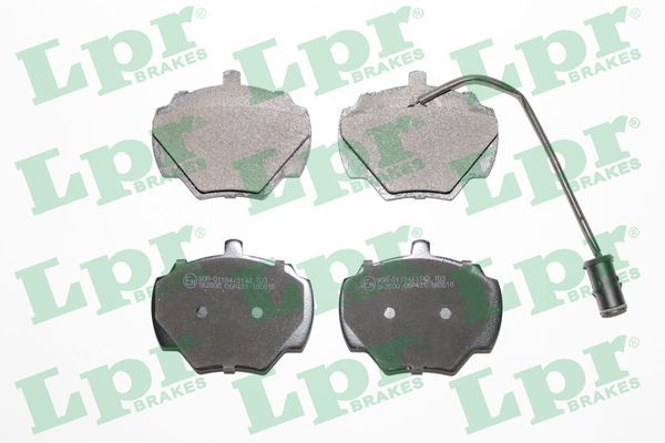 LPR 05P431 Brake Pad Set, disc brake