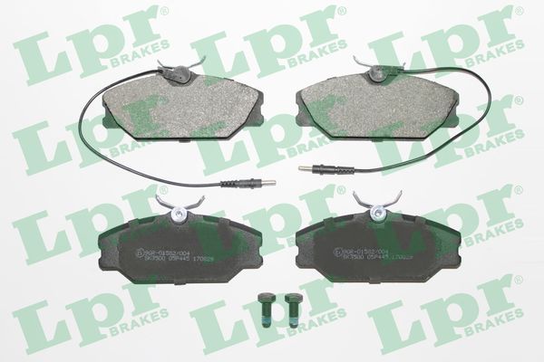 LPR 05P445 Brake Pad Set, disc brake