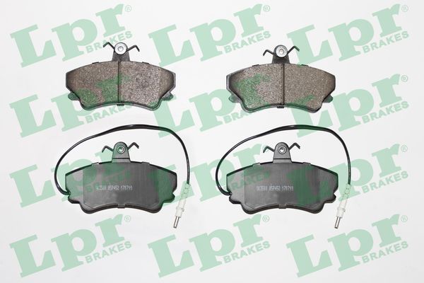 LPR 05P452 Brake Pad Set, disc brake